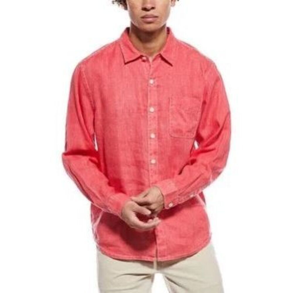 ✨Tommy Bahama Coral Relax Fit Linen Button Down Sz XXL Shirt✨